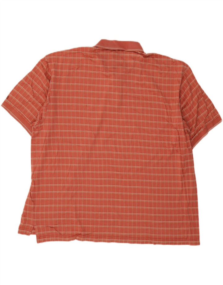 Izod herre poloshirt 2XL orange ternet bomuld