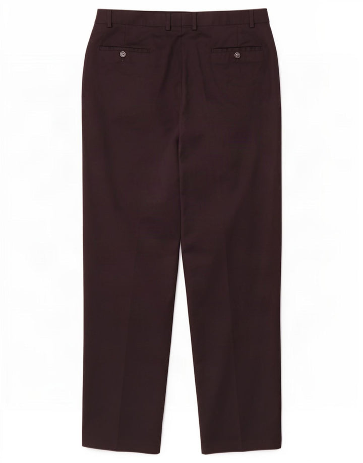 Marks & Spencer Herre Pegged Suit Bukser W40 L33 Sort Uld