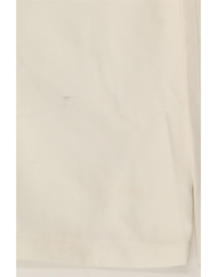 PUMA Womens Crop Straight Cargo Trousers UK 12 Medium W32 L26 White Vintage Puma and Second-Hand Puma from Messina Hembry 