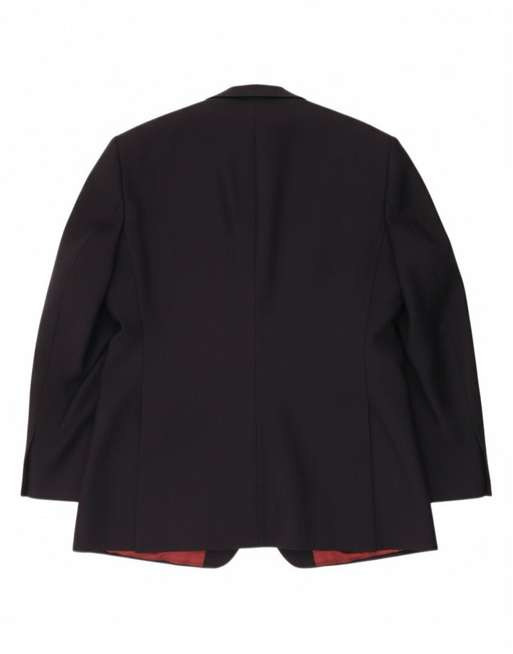 Magee Herre 2-knaps blazerjakke UK 44 Stor marineblå uld