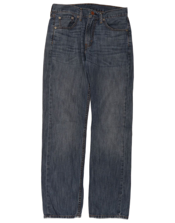 Levi's Herre 505 lige jeans W30 L32 blå bomuld