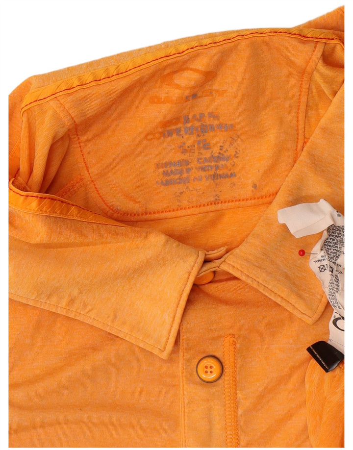 Oakley Herre Polo Shirt 2XL Orange Polyester