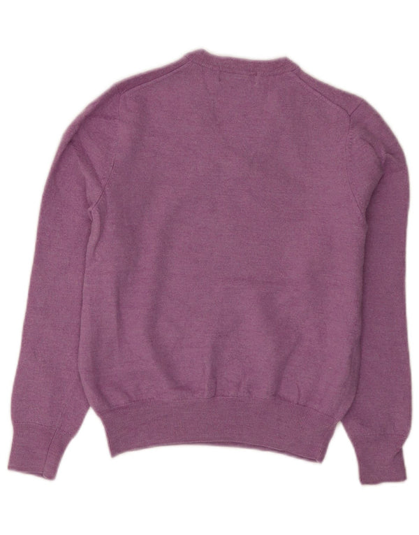 Brooks Brothers Girls V-hals sweater 9-10 år Lille lilla uld