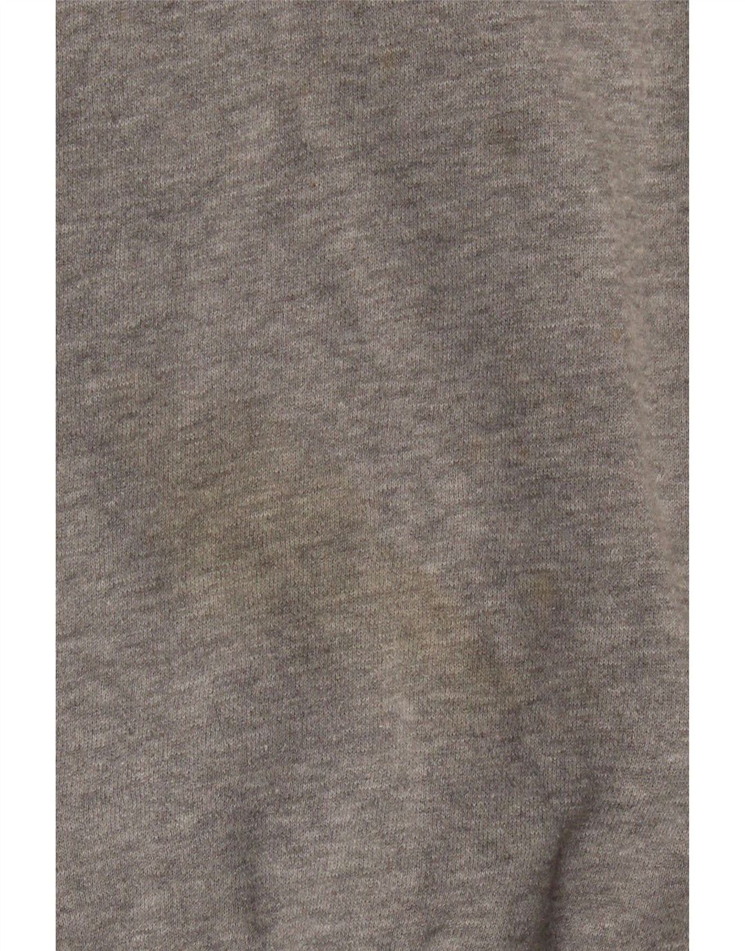 Izod Sweatshirt med lynlås til mænd, stor grå flækket bomuld