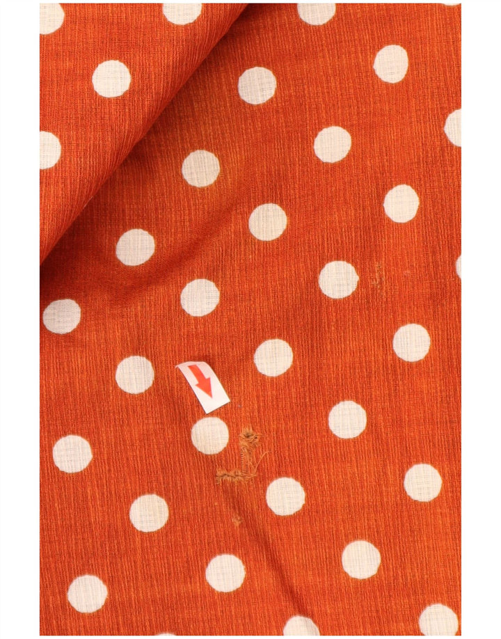 Vintage dame nederdel W24 XS rød polka Dot