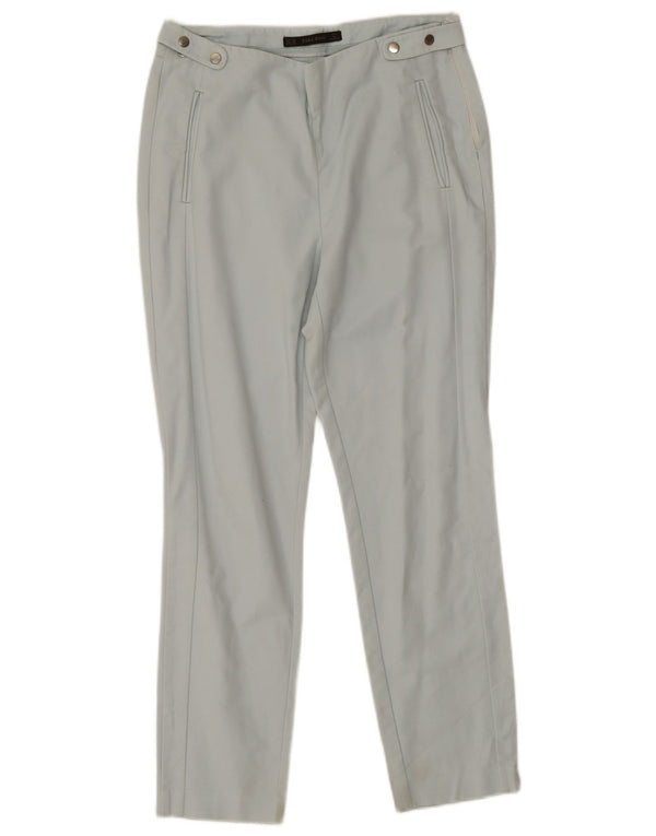 Zara Dame Slim Casual Bukser EU 38 Small W28 L25 Blå