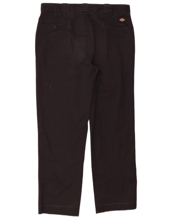 DICKIES Straight Chino-bukser til mænd W36 L31 Sort