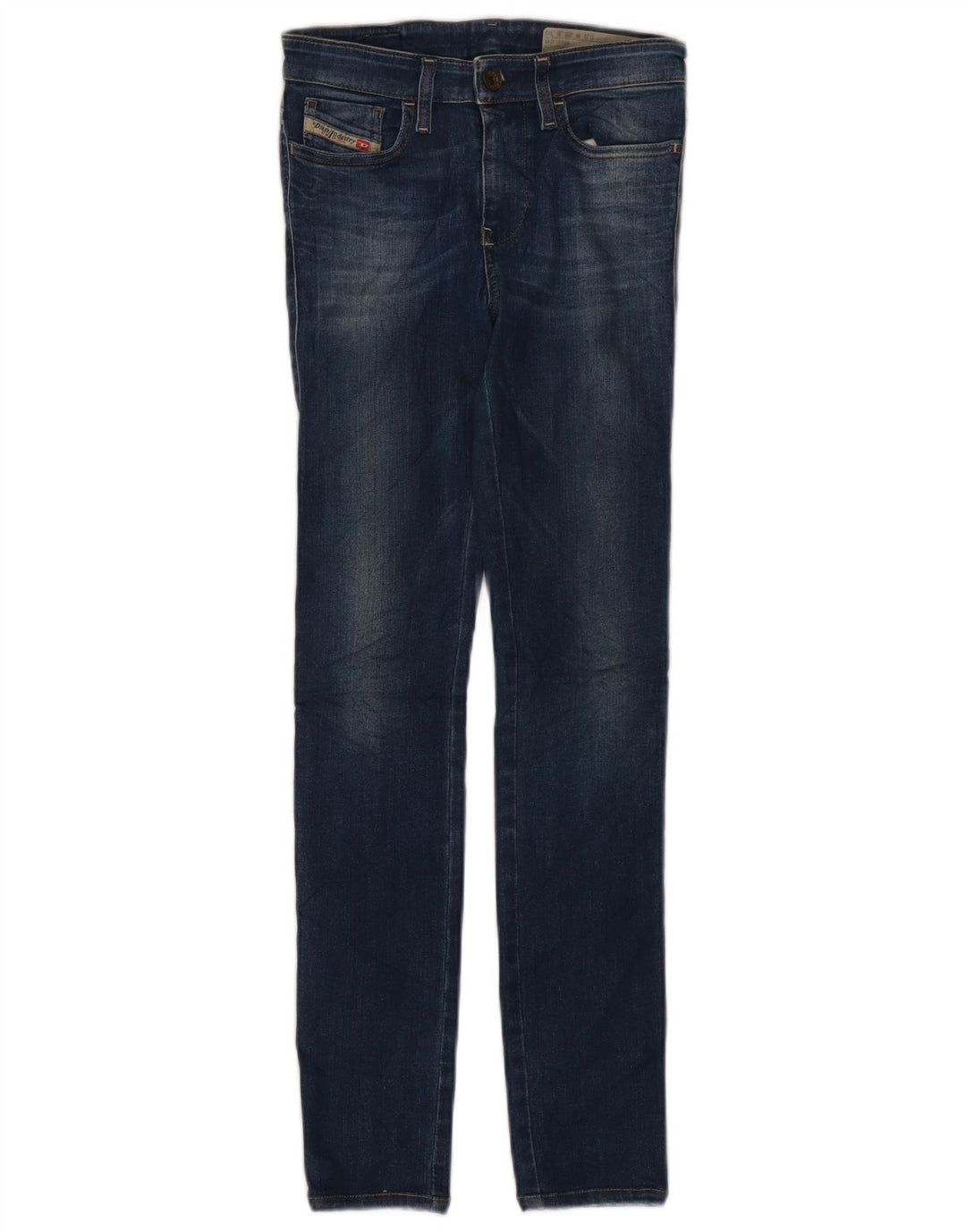 DIESEL Dame Skinzee Lavtalje Super Slim Skinny Jeans W25 L27 Blå