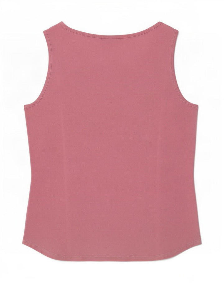 Lacoste Damevest Top Størrelse 44 Large Pink Bomuld