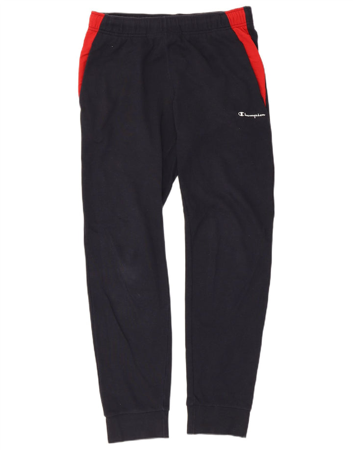 Champion Herre træningsdragt Bukser Joggers Small Navy Blue Colourblock