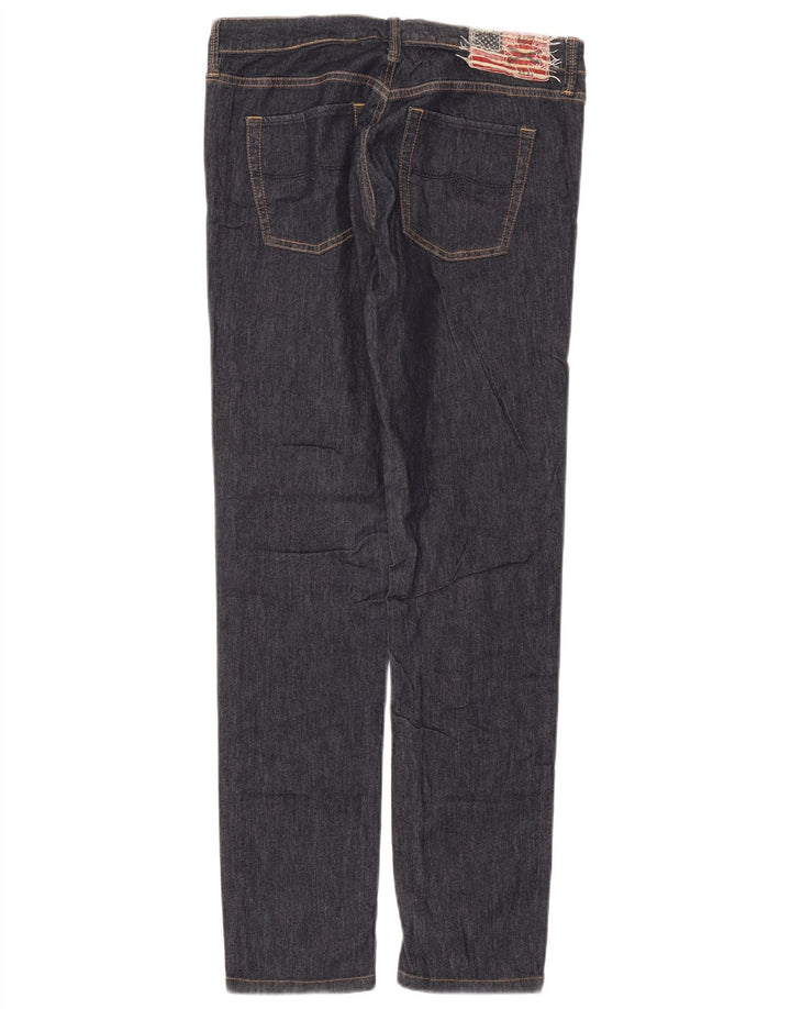 Ralph Lauren Lige jeans til kvinder W32 L33 Marineblå bomuld