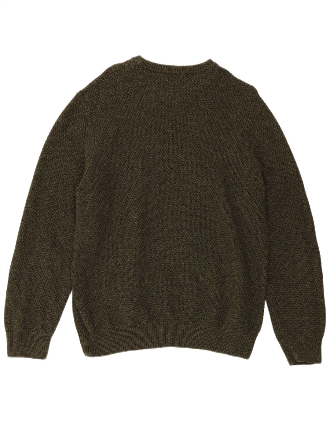 SUPERDRY Herre sweater med rund hals 2XL Khaki Bomuld