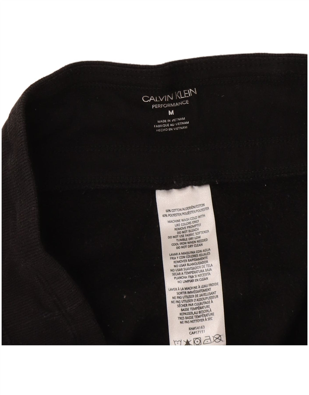 CALVIN KLEIN Træningsdragt til kvinder Joggers UK 14 Medium Black