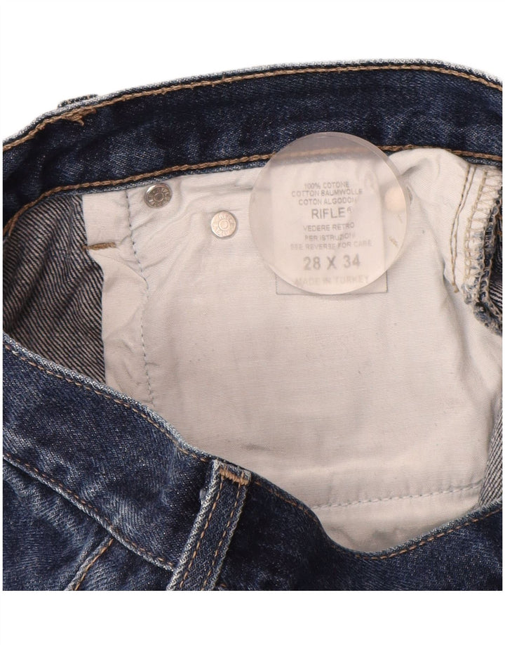Rifle Herre Bootcut Jeans W28 L28 Blå Bomuld