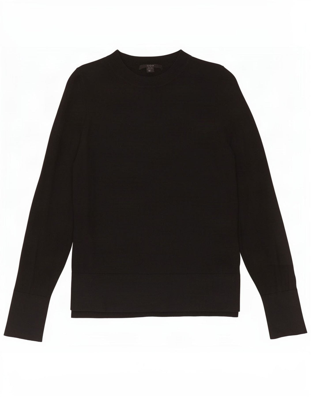 Cos Dame sweater med rund hals DK 6 XS sort uld
