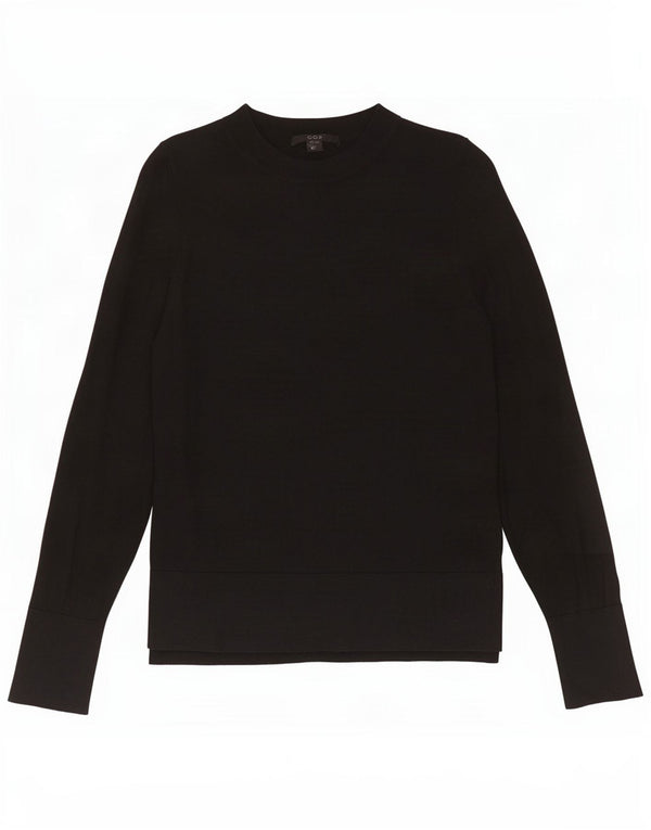 Cos Dame sweater med rund hals DK 6 XS sort uld