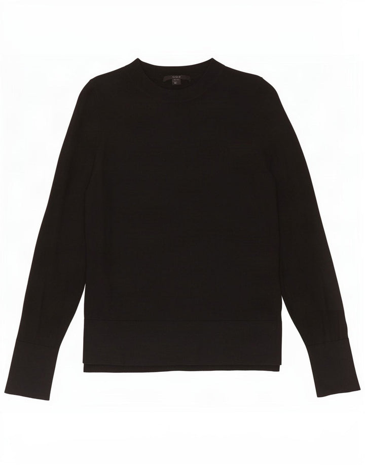 Cos Dame sweater med rund hals DK 6 XS sort uld