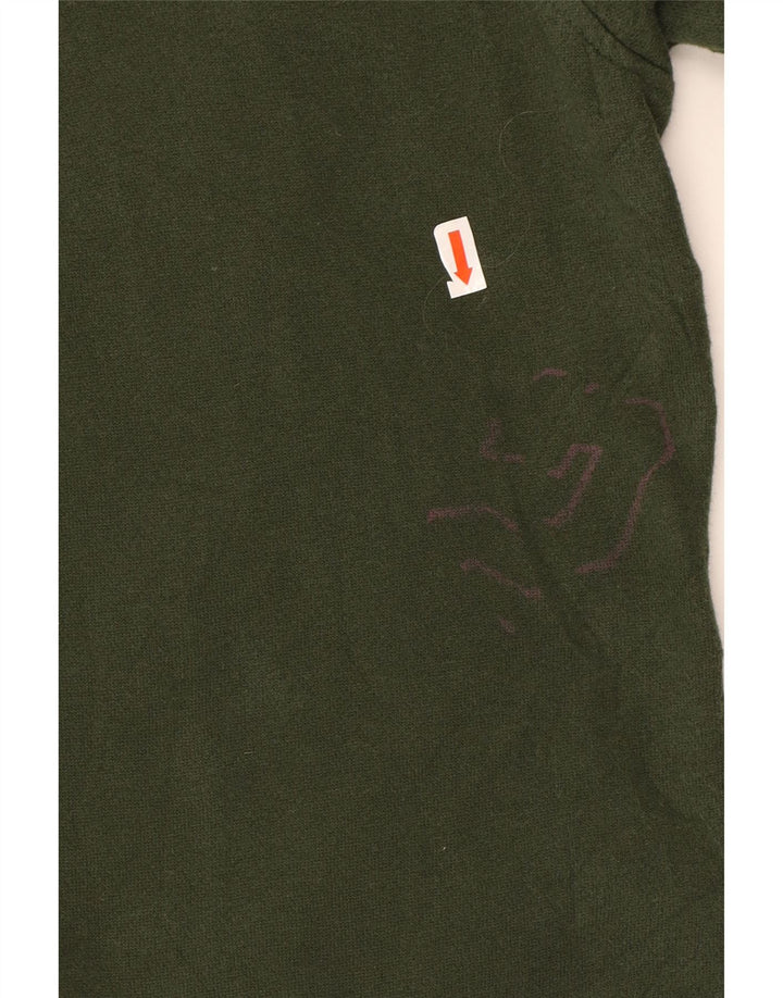 IZOD Mens Sweatshirt Jumper Large Green Cotton Vintage Izod and Second-Hand Izod from Messina Hembry 