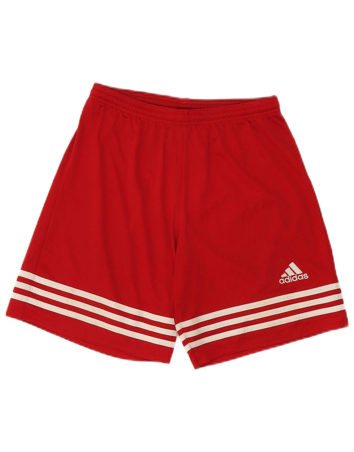 Adidas Herre Climalite Sportshorts Små Rød Polyester