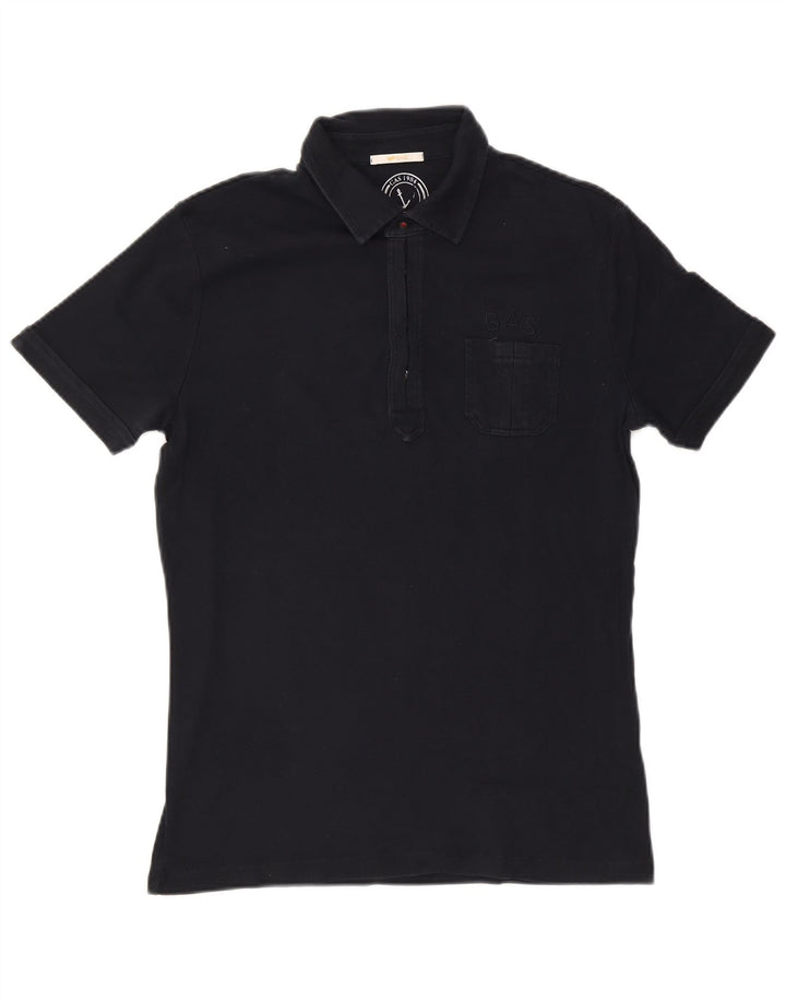 Gas Polo Shirt til mænd XL Marineblå Bomuld
