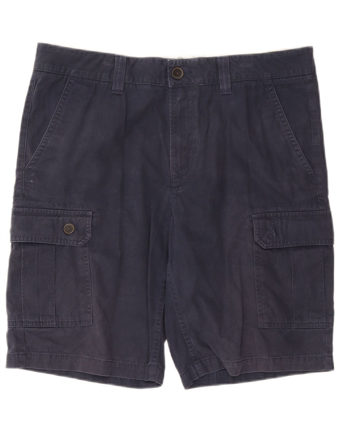 Timberland Herre Cargo Shorts W38 XL Marineblå Bomuld