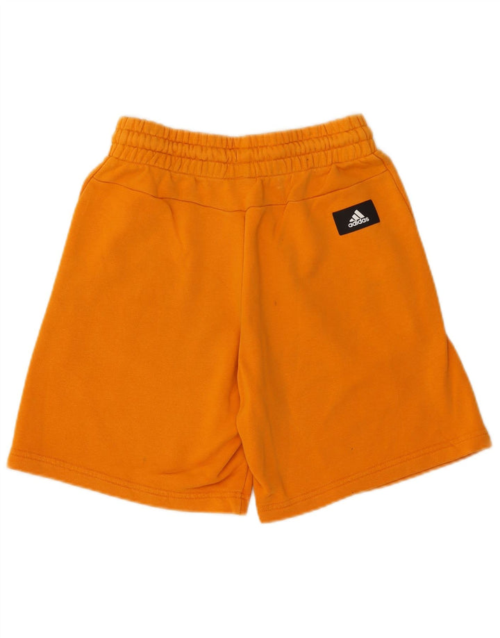 ADIDAS Grafiske sportsshorts til mænd Small Orange