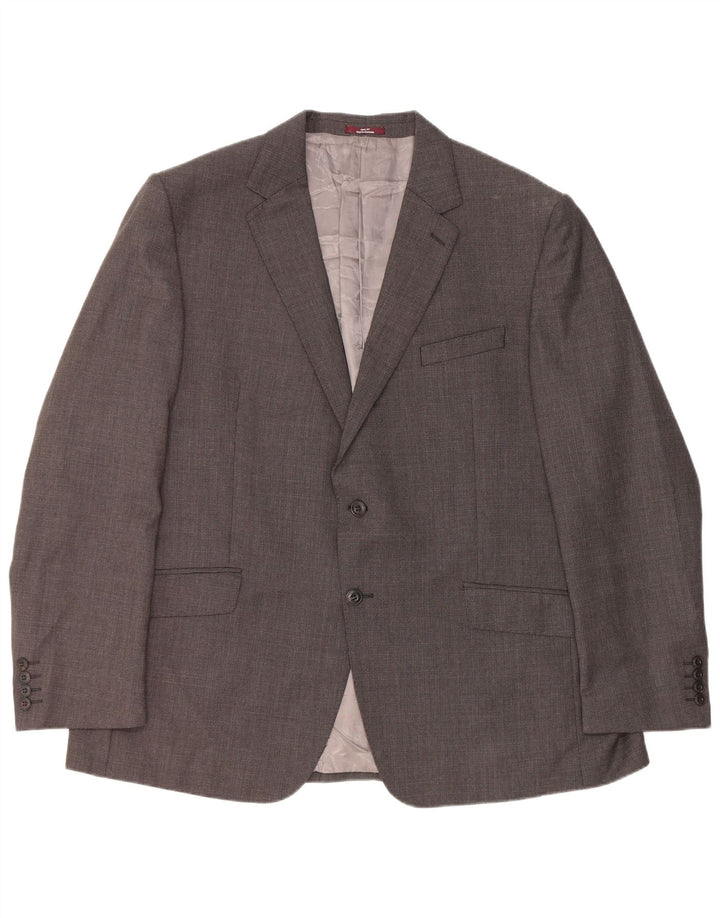 Marks & Spencer Herre Regular Fit 2-knaps blazerjakke UK 46 XL Grå