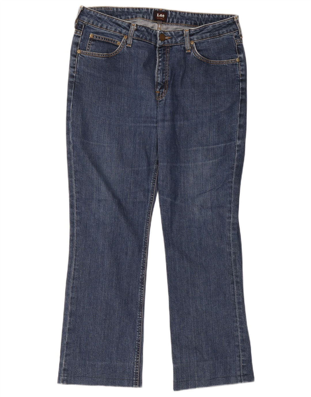 Lee Herre Bootcut Jeans W33 L33 Blå Bomuld