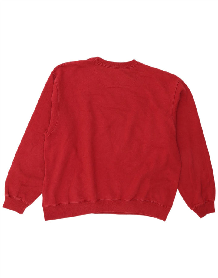 Champion Herre Sweatshirt Jumper XL Bourgogne bomuld