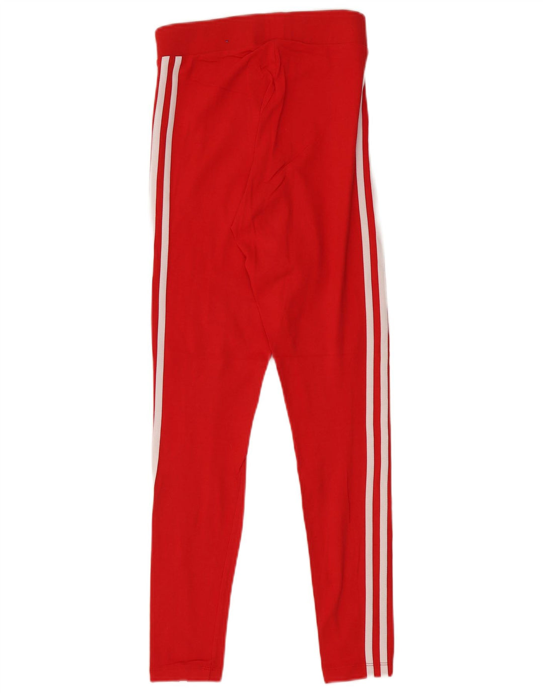 Adidas Dame Leggings UK 10 Small Red Bomuld