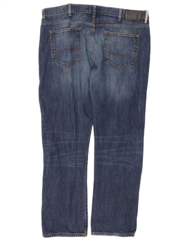 Tommy Hilfiger Straight Jeans til mænd W38 L30 Blå