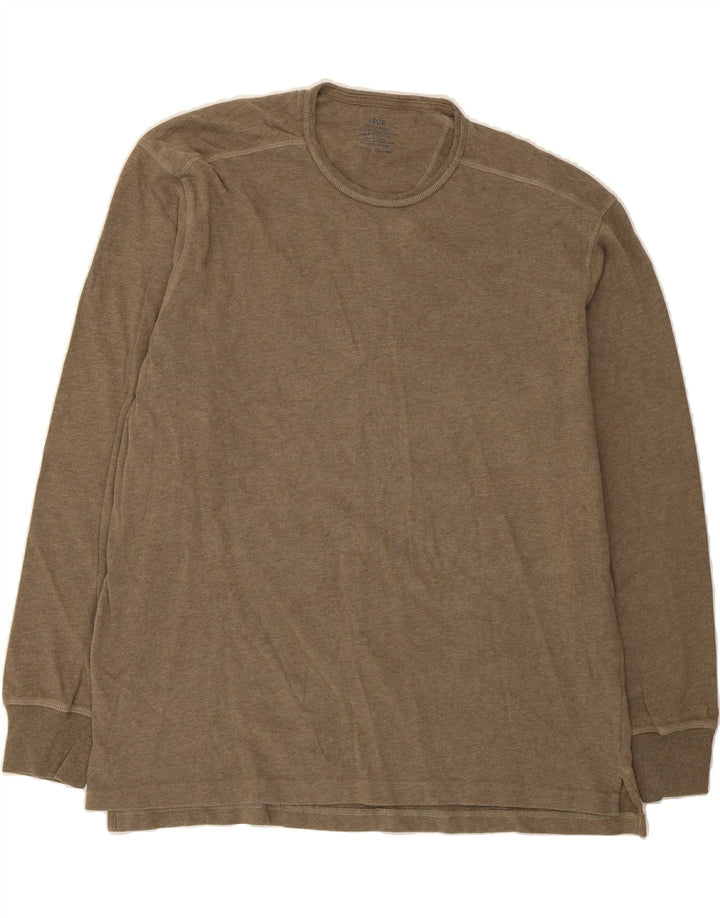 IZOD Mens Top Long Sleeve XL Grey Cotton Vintage Izod and Second-Hand Izod from Messina Hembry 