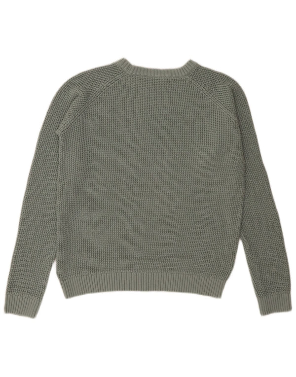 Marks & Spencer Boys sweater med rund hals 13-14 år grøn bomuld