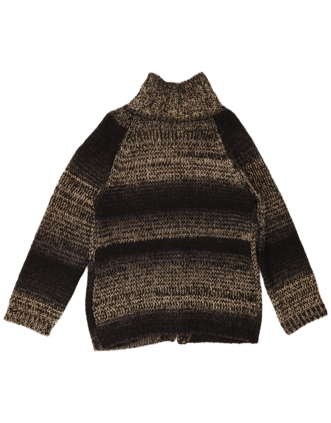 Vintage Herre Medium Sort Flecked Uld