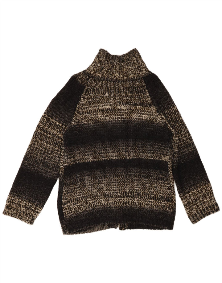 Vintage Herre Medium Sort Flecked Uld