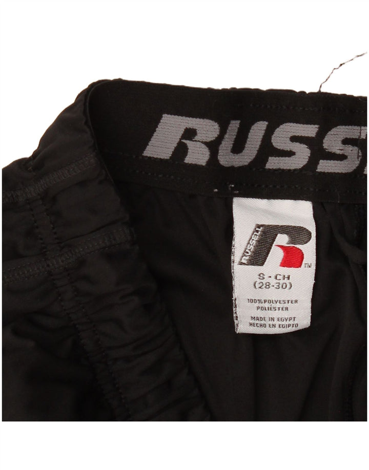 RUSSELL ATHLETIC Herre Dri-Power Sportshorts Små sorte polyester