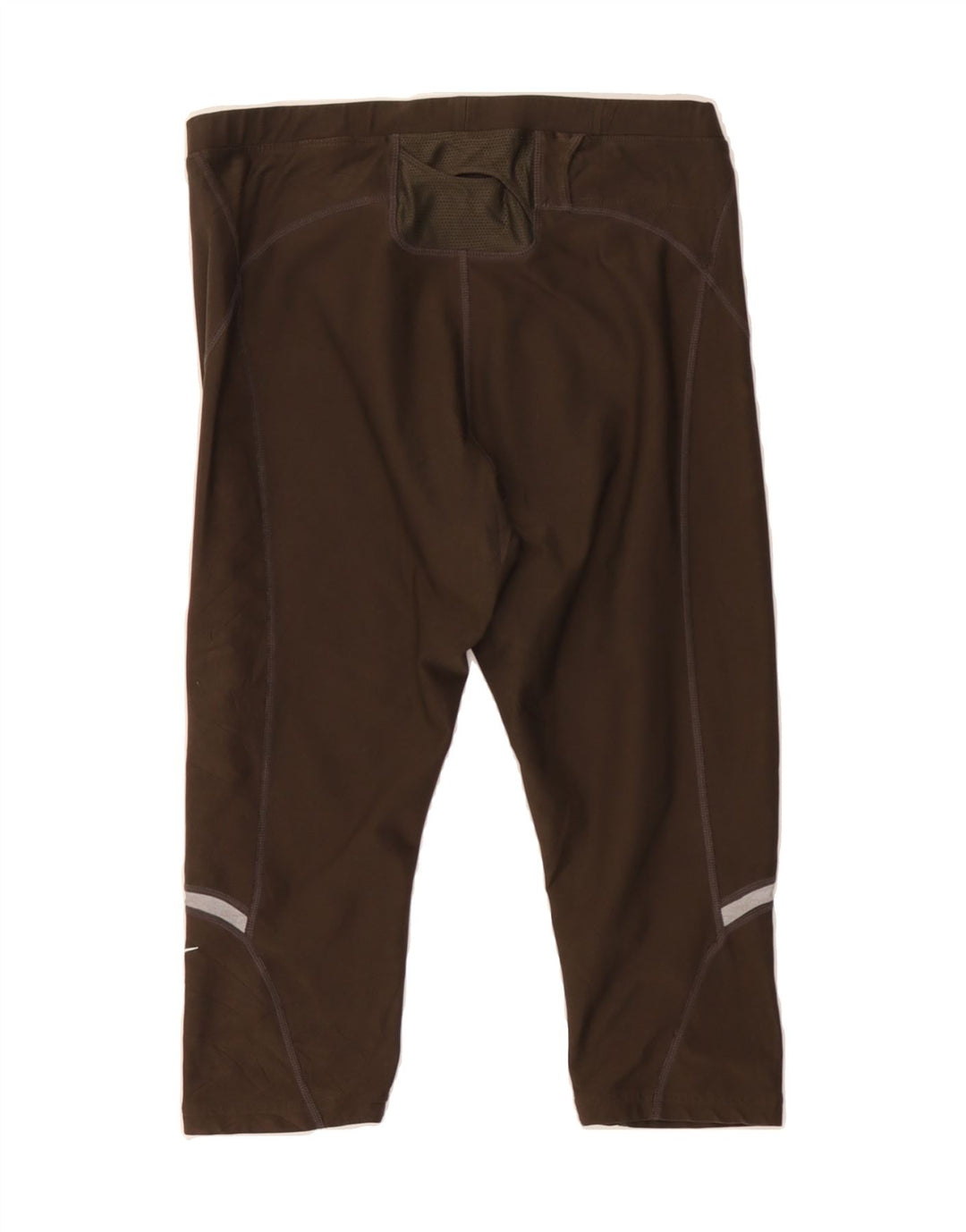 NIKE Womens Tracksuit Trousers UK 8/10 Medium Khaki Polyester Vintage Nike and Second-Hand Nike from Messina Hembry 