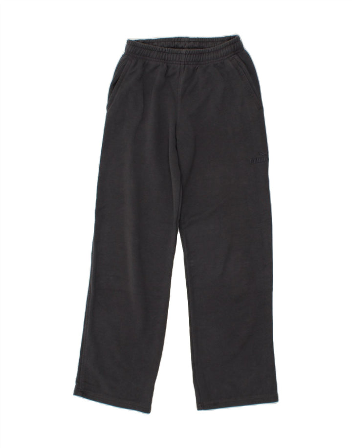 PUMA Boys Tracksuit Trousers 11-12 Years Grey Cotton Vintage Puma and Second-Hand Puma from Messina Hembry 