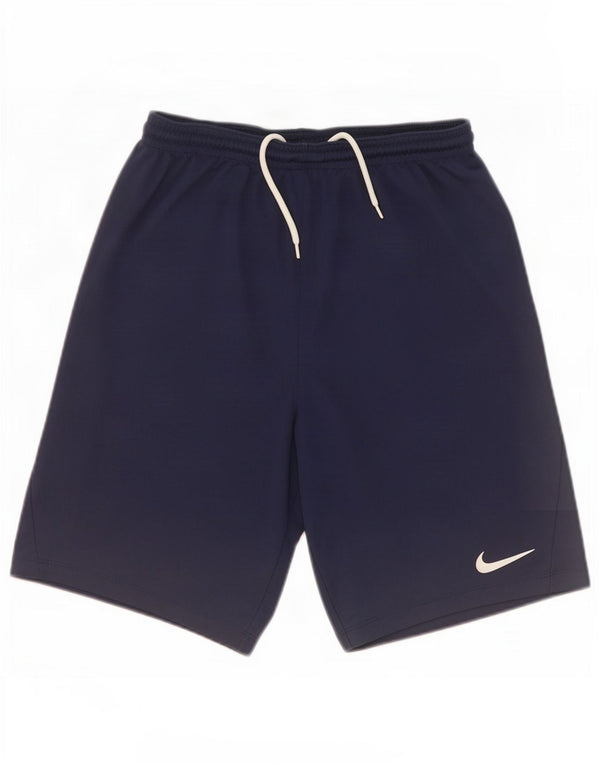 Nike drenge Dri Fit sportsshorts 13-14 år XL marineblå polyester