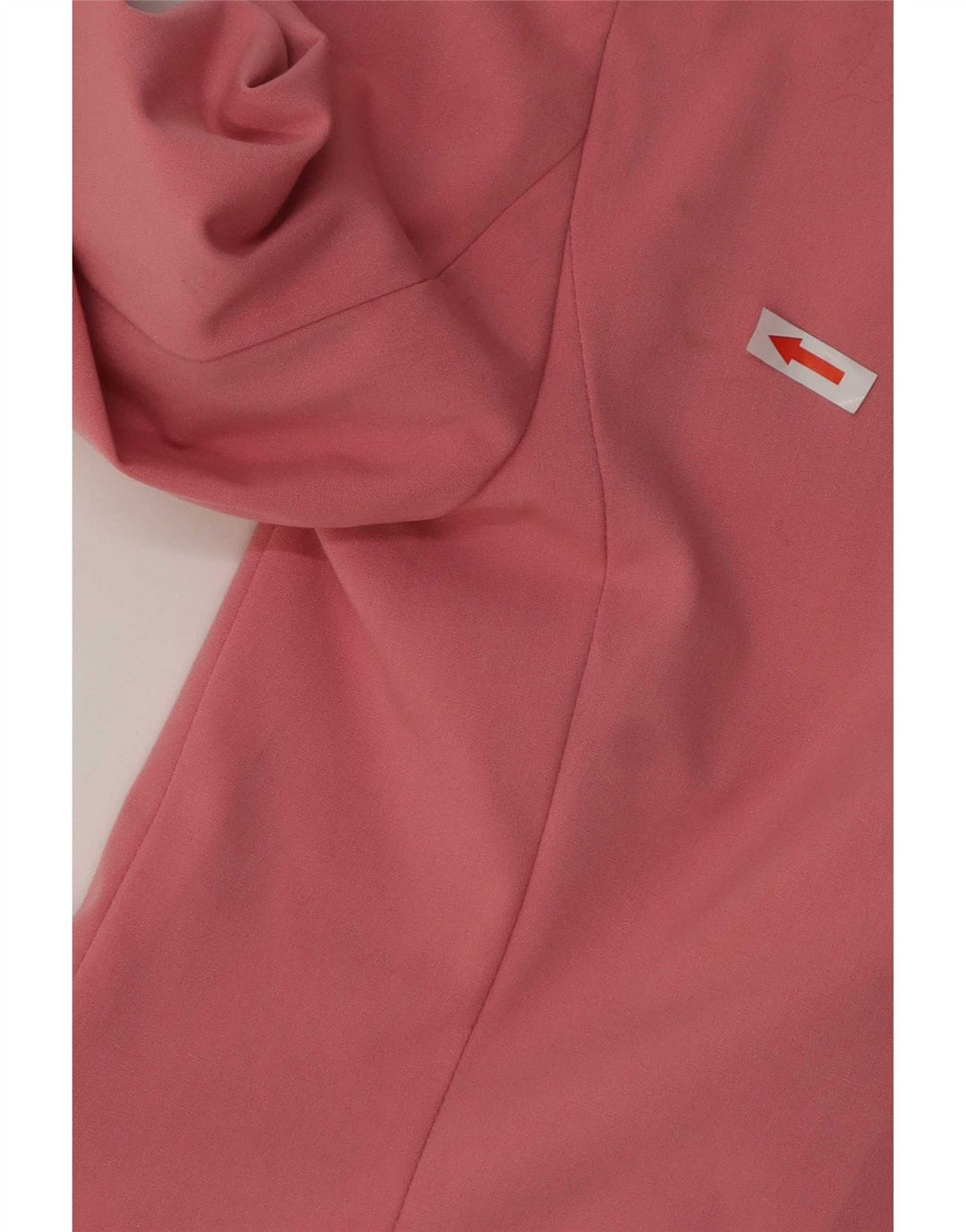 Zara Dame 1 Knap Blazer Jakke EU 34 2XS Pink Polyester