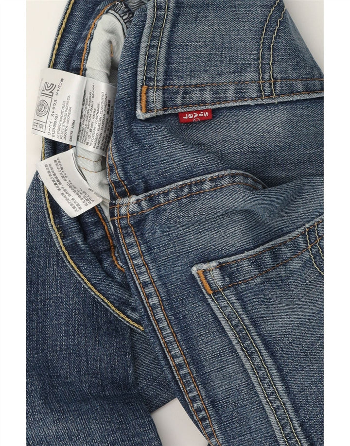 Levi's Slim Jeans til mænd W31 L32 blå bomuld