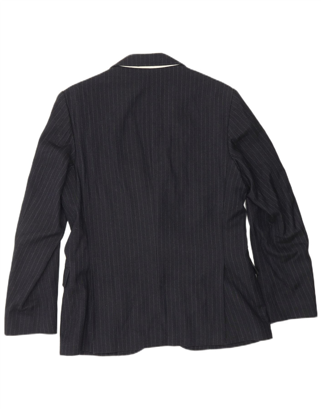 GANT herre skræddersyet pasform blazerjakke IT 46 Lille marineblå stribet