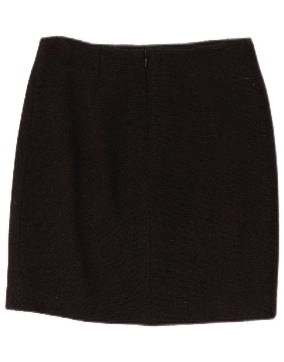 Etam Dame Mini Nederdel IT 36 XS W24 Sort Uld