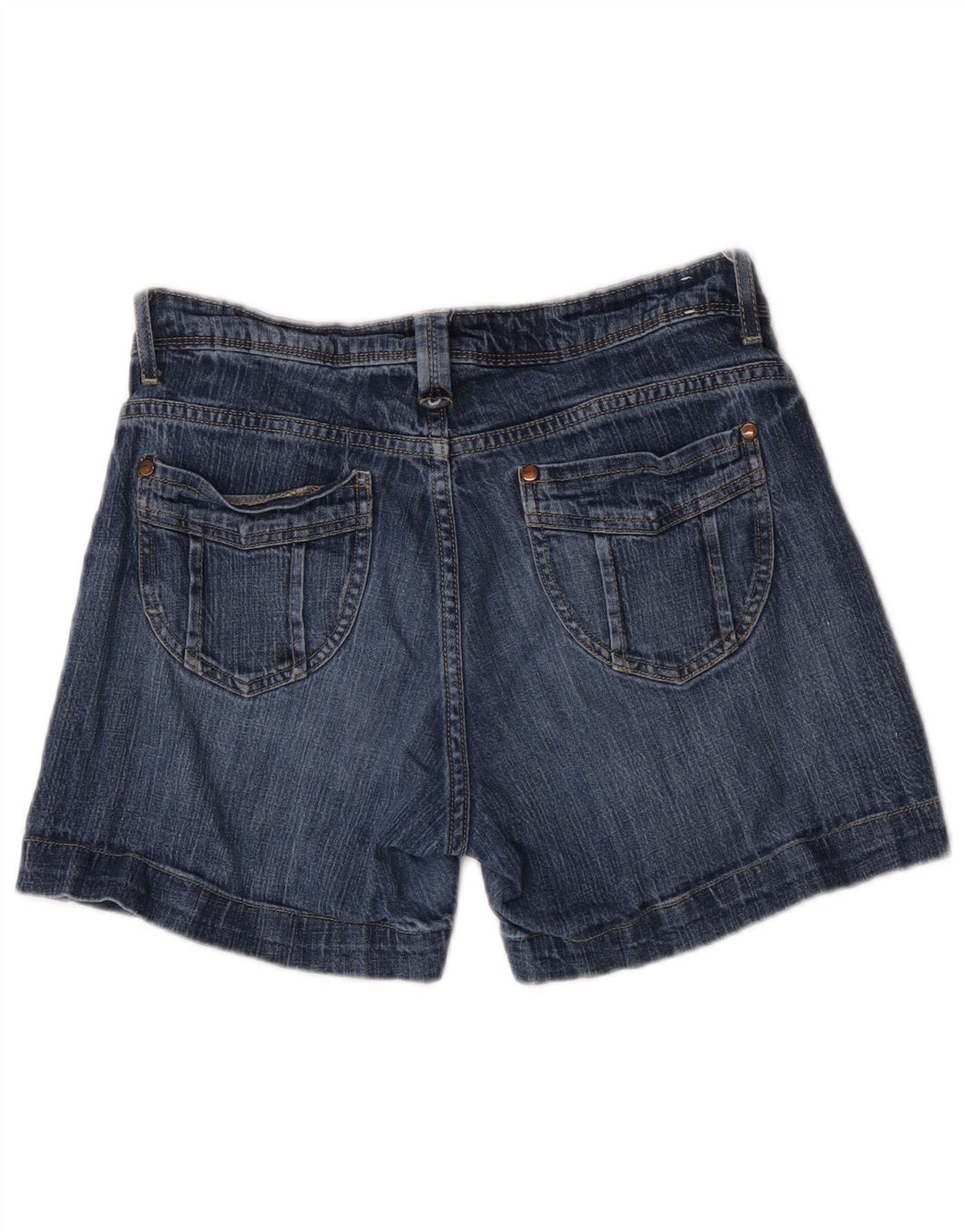 Lee Dame lavtaljede denimshorts US 6 Medium W28 Blå Bomuld