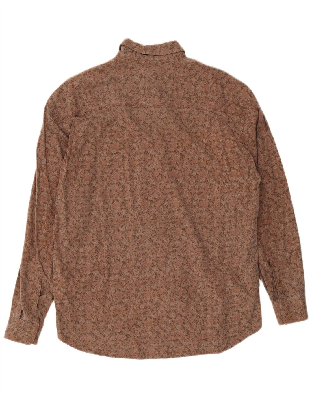 Wampum Herreskjorte Medium Brun Floral