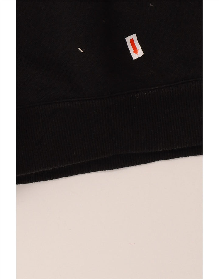 REEBOK Grafisk hættetrøje til mænd XL sort bomuld