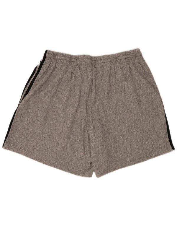 Adidas Herre Sportshorts 2XL Grå Bomuld