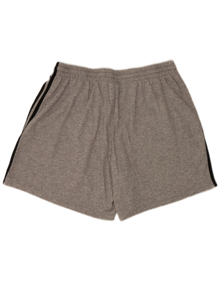 Adidas Herre Sportshorts 2XL Grå Bomuld