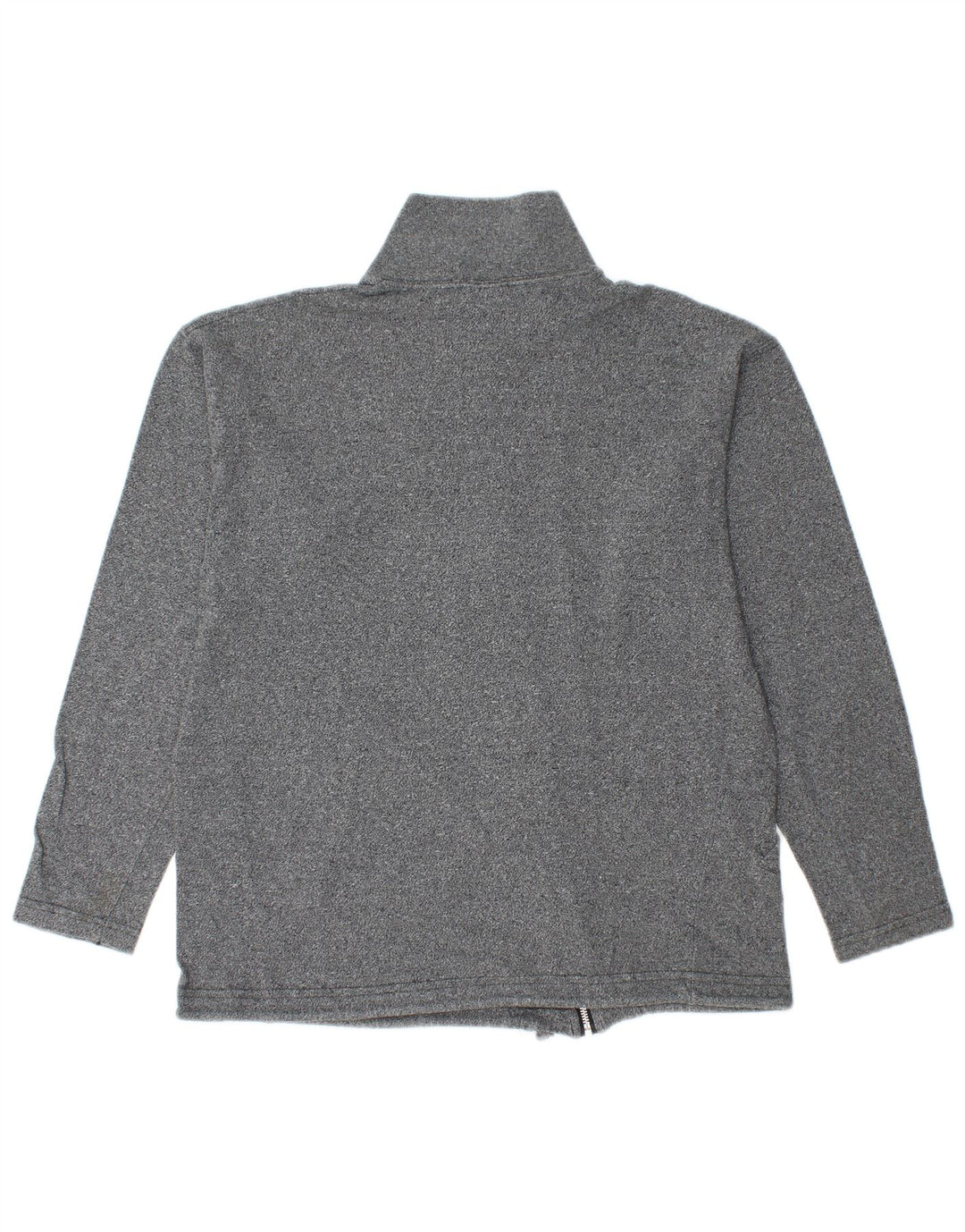 Champion Womens træningsdragt Topjakke UK 14 Medium Grey Flecked Bomuld