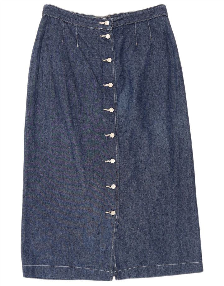 RIFLE Dame denimnederdel W31 Medium Blue Bomuld